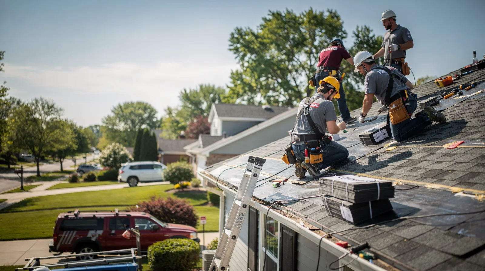 Roof Repair in Carlinville, IL around you